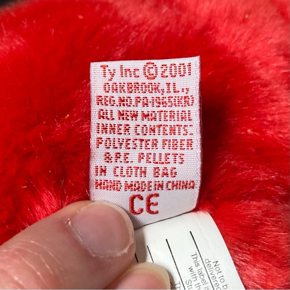 ⭐️ RARE Vintage 2001 Pierre The Canadian Bear Ty Beanie Buddy Canada Exclusive - Picture 11 of 16